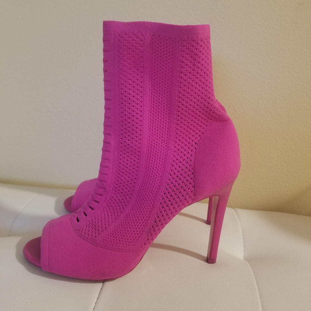 Hot pink heels
